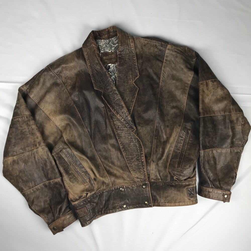 Vintage Vera Pelle Leather Jacket